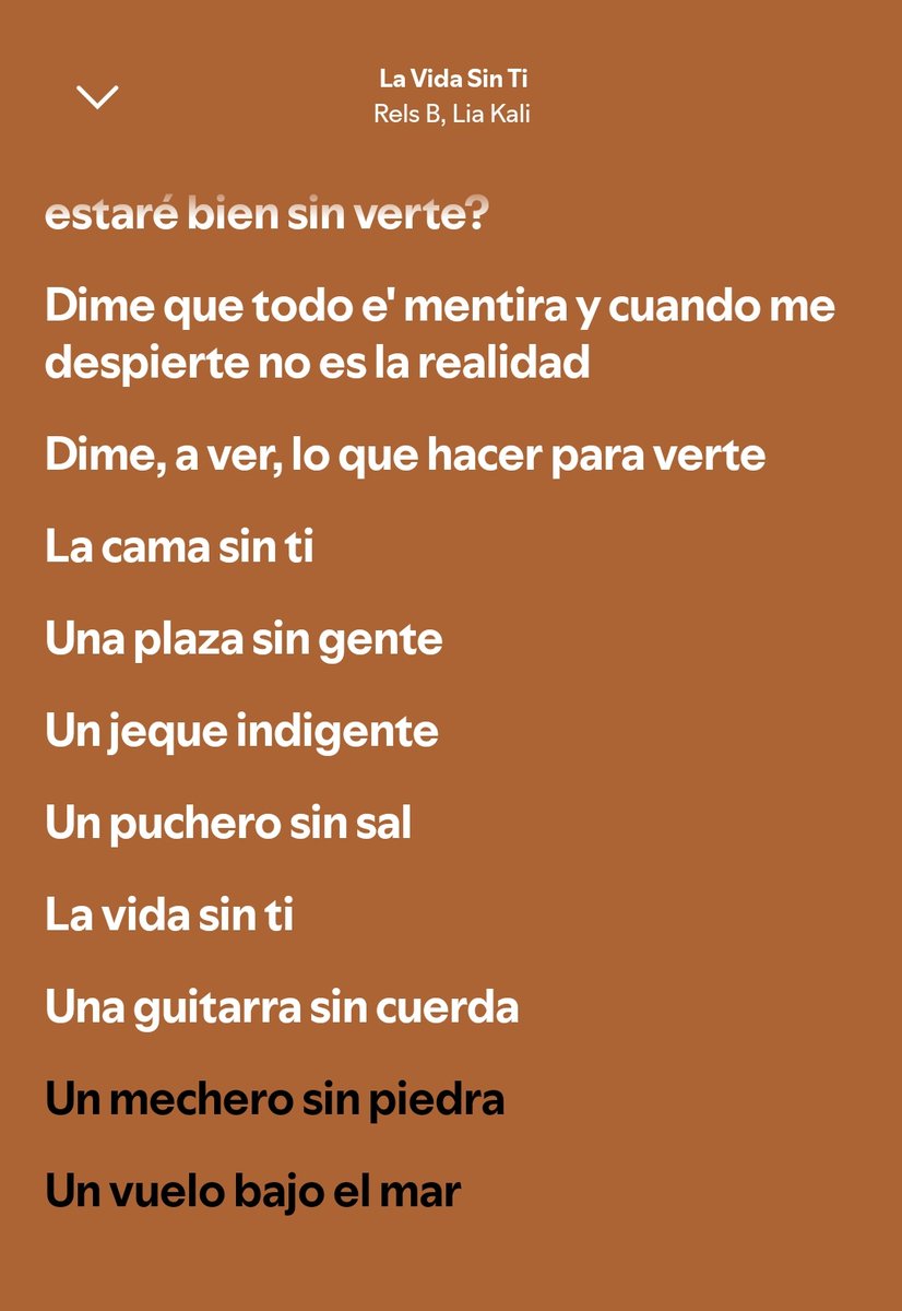 Si me ven en el concierto llorando con esta solo me dan un abrazito