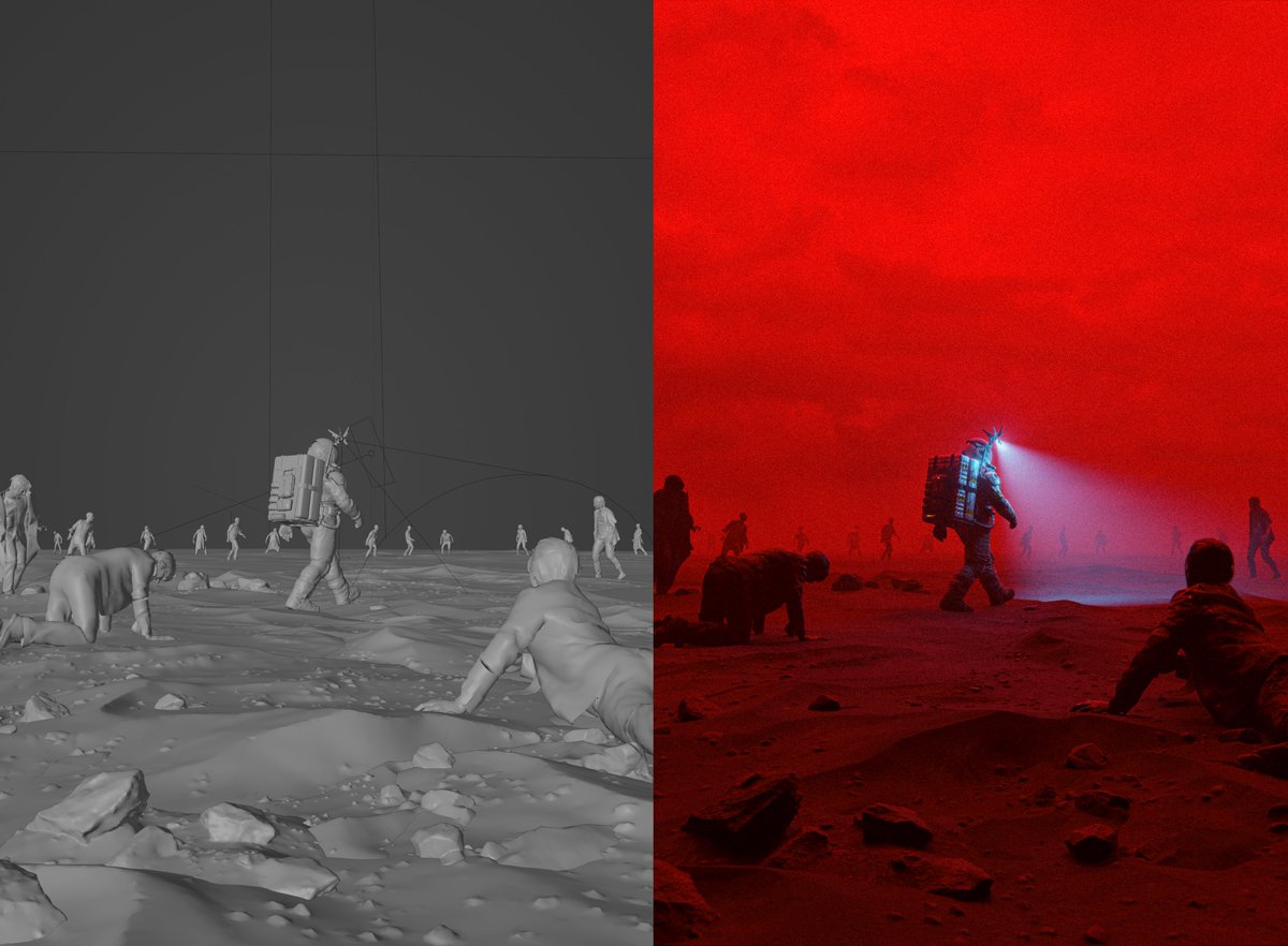 leossenas's tweet image. viewport / final render 
#b3d