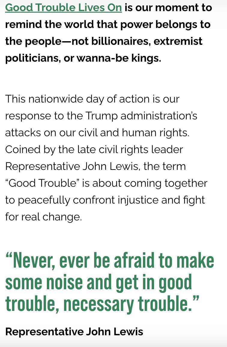ConservationPA's tweet image. TODAY: over 1,500 events across the country are uniting communities to Make Good Trouble. 📍 Find an action near you bit.ly/4f1SzDO #GoodTroubleLivesOn