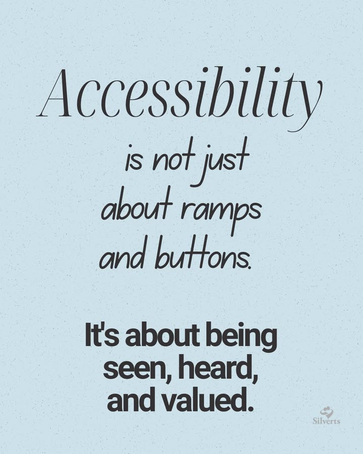 This Disability Pride Month, we’re amplifying the voices of our community and continuing to learn from lived experiences. 

#AccessibilityMatters #DisabilityInclusion #DisabilityPrideMonth #Inclusion #Accessibile #Inclusion #Disability#Disabled