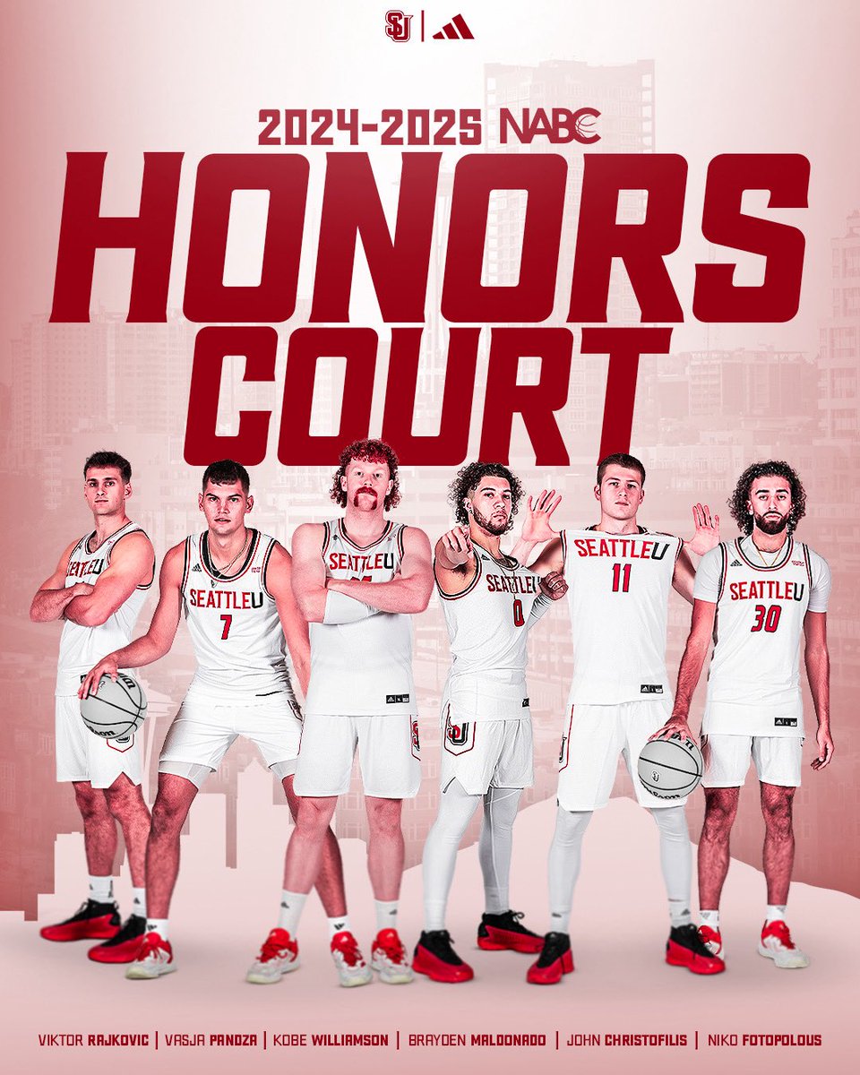 seattleumbb's tweet image. Excellence on the court AND in the classroom 💯

Congrats to our six guys being named to the @NABC1927 Honors Court AND our whole squad for an eighth straight Team Academic Excellence Award!

🗞️bit.ly/4kIbhkQ

#TogetherWeSoar