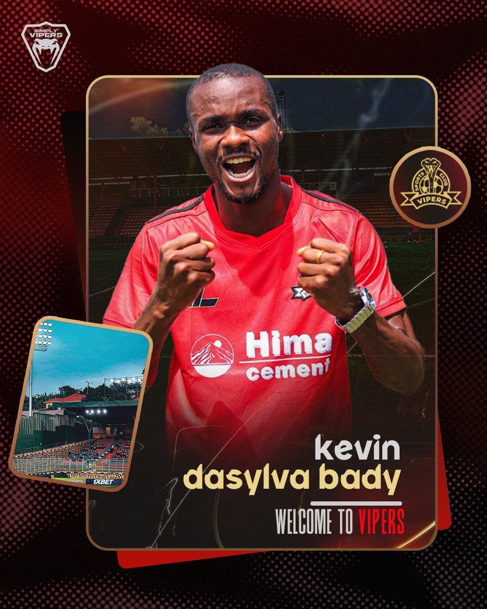 SimplyVipers's tweet photo. Congo and Nigeria joined the chat 💬 
@VipersSC registers two players to the team 🫱🏽‍🫲🏾
🇨🇩 Kevin Dasylva 
🇳🇬 Odili Chukwuma

#VipersSC  #SimplyVipers https://t.co/AXOoVgfZnM