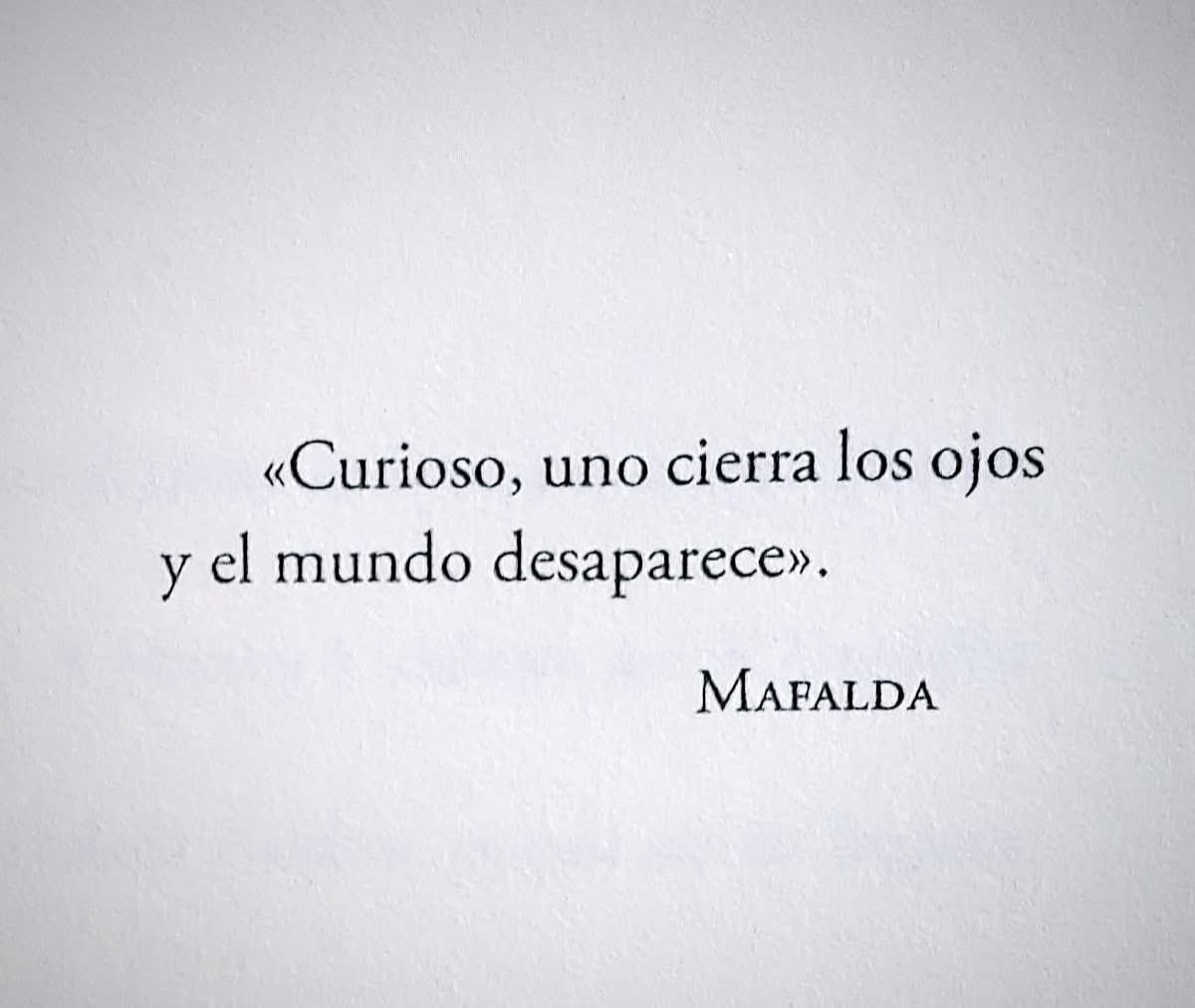 DazInma's tweet image. Hay mucha verdad en esa frase. Tanta, que puede hacernos sonreír, incomodarnos o hacernos pensar...
Mafalda y Quino
#Buenasnoches