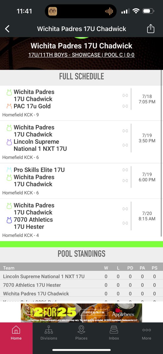 Had some schedule changes! But we are back ready to roll in Kansas City this weekend !!

 <a href="/David_crane_20/">David crane</a> <a href="/ClayGilbertson2/">Clay Gilbertson</a> <a href="/easton_peck/">Easton Peck</a> <a href="/mason_mart4/">Mason Martin</a> <a href="/jamesA2008/">Adam James</a> <a href="/Gavin_Chadwick1/">Gavin Chadwick</a> <a href="/Kellen_Lanning/">Kellen lanning</a> <a href="/TySparks_11/">Ty Sparks</a> <a href="/PaytonAlford/">Payton Alford</a>