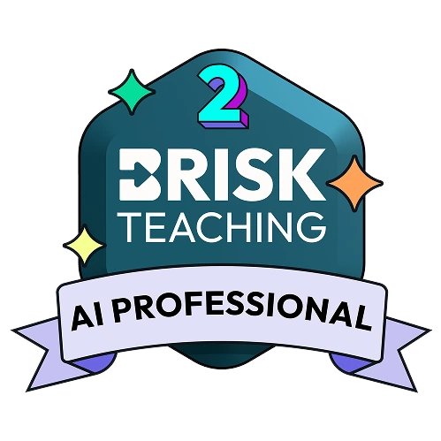 luisalanizedu's tweet image. Just completed @briskteaching Level 2 AI Professional certification! @cgarza0930 @msgracia15 @Leticia_FF77 @KarinaMarin @SaraLeeSanchez2 @marisol_garza_1
