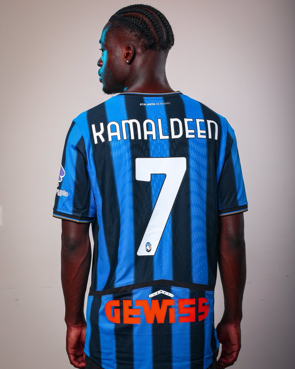 Kamaldeen in his new number 7⃣ jersey for Atalanta
#MaxSports