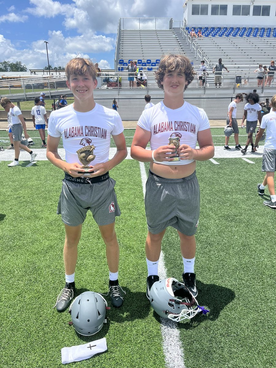 ACA Football (@acaeaglesfball) on Twitter photo Congratulations to these athletes on winning the MVP awards at the Marbury Junior High 7on7 OL/DL competition:
Mason Henry MVP QB
Landon Widmer MVP OL
<a href="/CoachMichaelSu1/">Coach Michael Summers</a> Congratulations to these athletes on winning the MVP awards at the Marbury Junior High 7on7 OL/DL competition:
Mason Henry MVP QB
Landon Widmer MVP OL
<a href="/CoachMichaelSu1/">Coach Michael Summers</a>