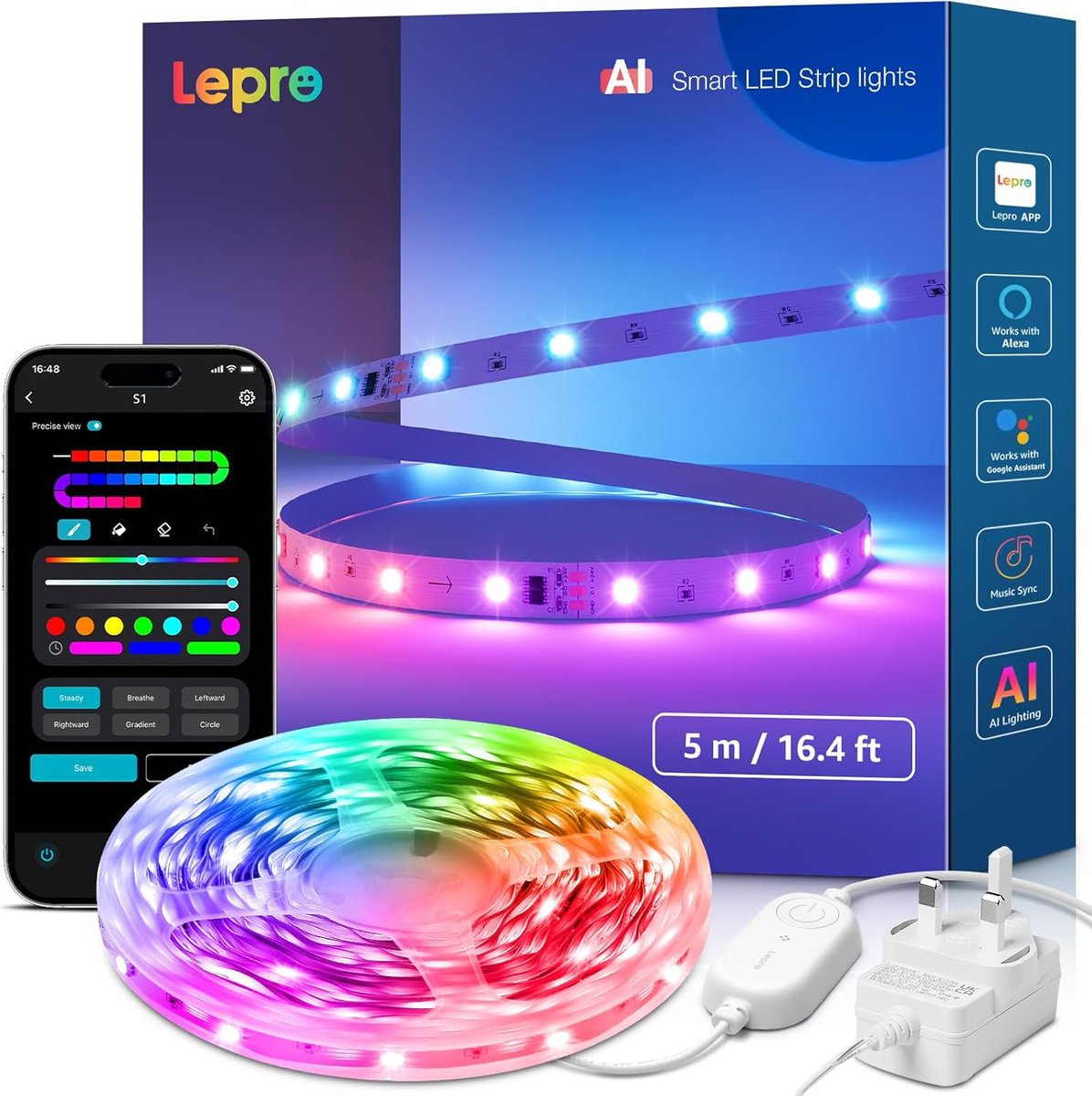 Xboxonereviews's tweet image. If you want to add a splash of colour to your house without breaking the bank, then look no further. These AI lights are vibrant and a cinch to use.
moviesgamesandtech.com/2025/07/17/rev…
#review #lepro #writer #AI #Lighting #LEDlights #Gaming #Gamer