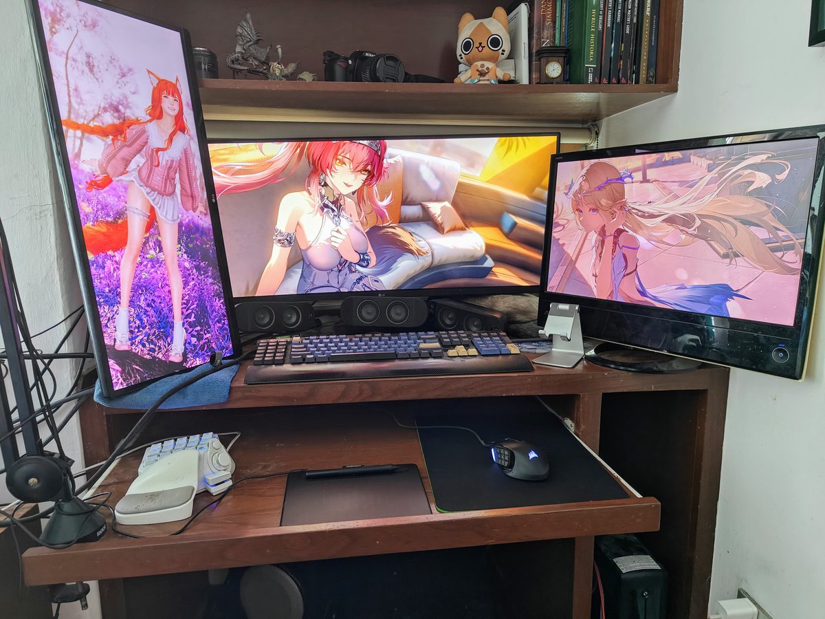 Tanzia_PLD's tweet image. Rate my setup :3