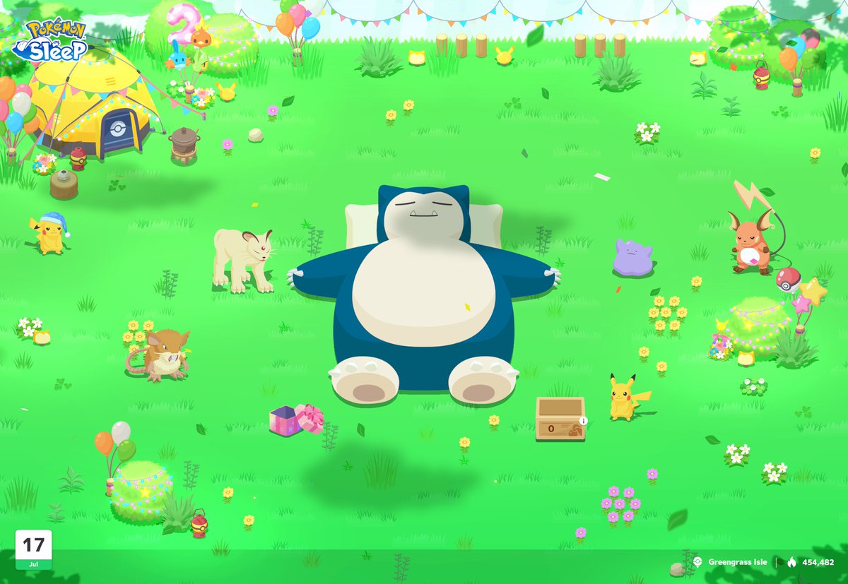wormzndirt's tweet photo. Wow! I’m already up to 30 friends! #PokemonSleep2nd! #PokemonSleep https://t.co/FzyZpJh0YR