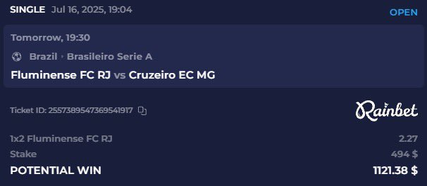 EmenaIo's tweet image. Thiago Silva’s Fluminense is gonna batter Cruzeiro in the Brazilian Serie A tonight. Bank on it. 🇧🇷 #ad