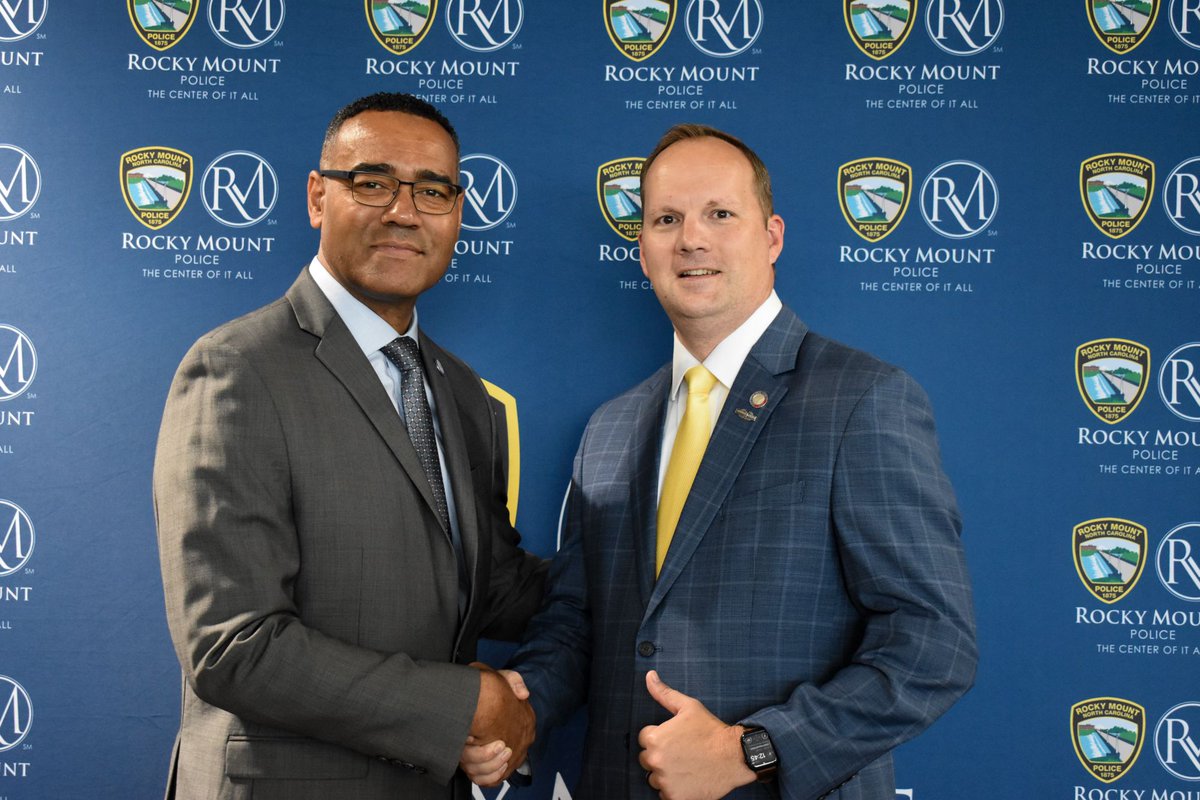 Proud to help celebrate Chief Robert Hassell’s retirement today. Thank you, Chief Hassell, for your dedication to the people of Rocky Mount and your friendship! Best wishes on your new position at NC A&amp;T! #ncpol #ncga