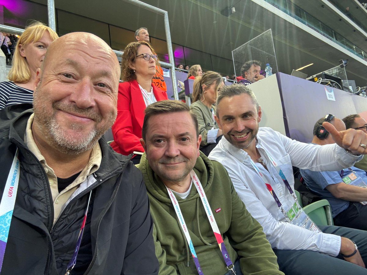 tomosmorgannews's tweet photo. What a pleasure it was to cover @Cymru first ever major finals tournament in Switzerland - and doing so with great company @dicko74 and #jj .

Not the result the #walgoch wanted, but it’s been a blast…

Until next time…#euro2025 https://t.co/nOTzGx5yzr