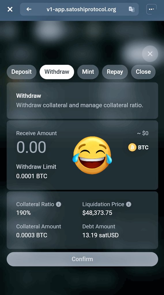 ga_ziul's tweet photo. @RiverdotInc @hemi_xyz @merkl_xyz How to withdraw my BTC &amp; satUSD from here @bevmad_official ?? I join binance web3 airdrop campaign but this $BEVM is a scam project so i decided withdraw my balance but i can't.... Anyway to withdraw my deposit balance? #help me please 

#help #bevm #BTC #howtowithdaw
#Binance https://t.co/KVpReyk8GA