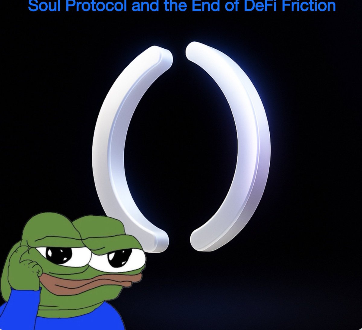 Speculation is fun, but real builders are tired of unsustainable token pumps.

<a href="/0xSoulProtocol/">Soul Labs</a> is building infrastructure,solid tech that fixes DeFi’s real problems:

Fragmented liquidity

Brutal liquidations

Limited capital efficiency across chains

This isn’t hype.
It’s the