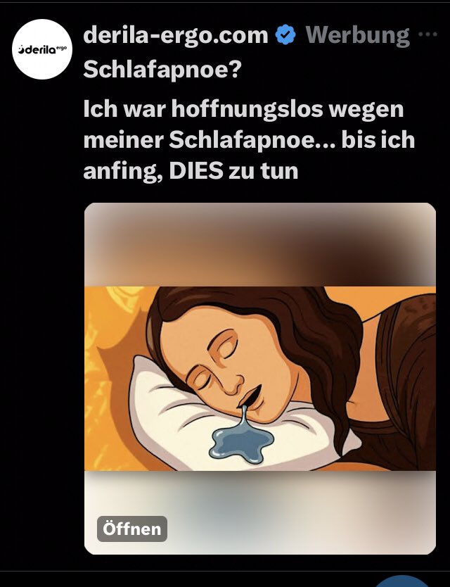 AislinnSchamane's tweet image. Achsoo..
Sabbern ist also total gesund 🤤
Die Werbung hier wird auch immer witziger 🤓