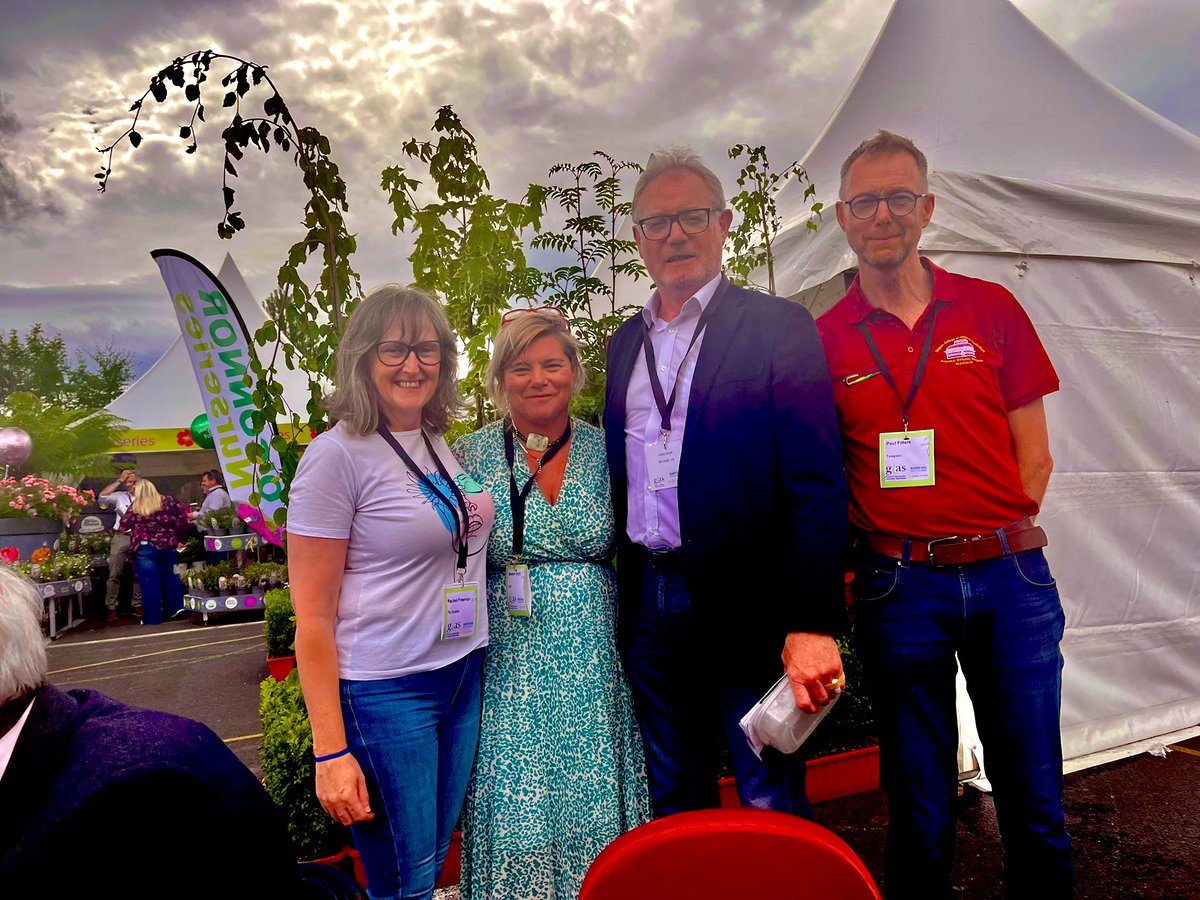 UCDHort's tweet image. A super day out at the annual @Bordbia Irish Landscape and Amenity Sportsturf Trade Show GLAS .. great to see the friends / family that make this an incredible industry to work in # pollinator # biodiversity # urban green @GLDA @FJSPlant @teagasc