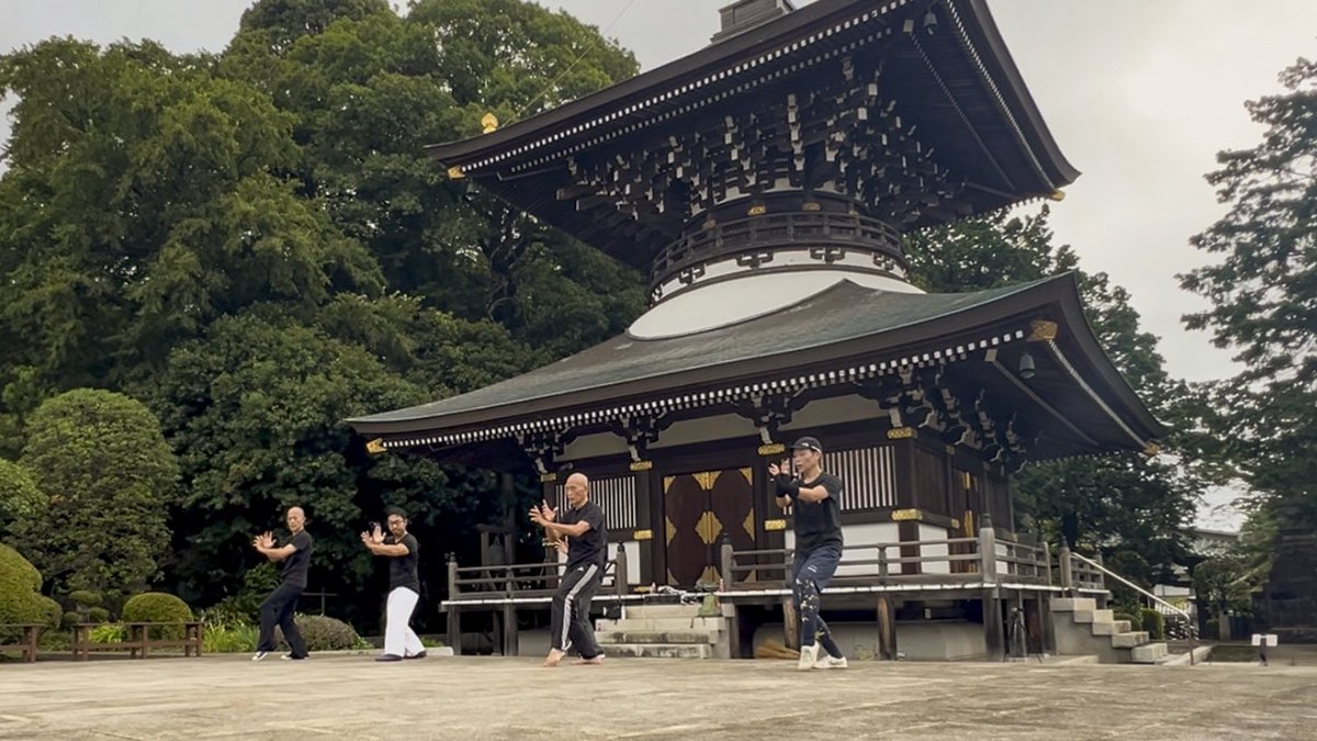 Shingikan2025's tweet photo. 心技館の朝稽古『公相君』
 #少林流空手 #太気拳 #心技館 https://t.co/tmDcmStwrS
