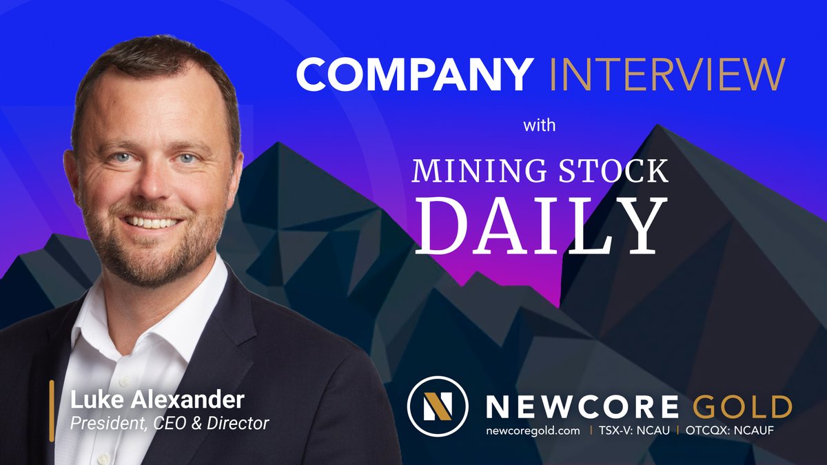 NewcoreGold's tweet image. *INTERVIEW ALERT🎙️* President & CEO Luke Alexander (@LukeNCAU) spoke with Trevor Hall (@TrevAHall) from #MiningStockDaily to discuss the latest drill results from the 35,000 metre drill program underway at Newcore Gold's Enchi Gold Project in Ghana.
Listen 👇:…