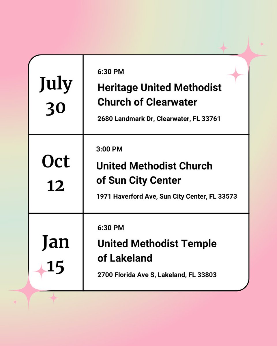 Florida Conference tweet media