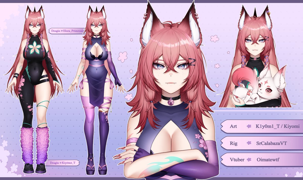 K1y0m1_T's tweet image. Hi! I did the 3.0 L2D art for @Oimatewteff 🌸
- Thank you so much for the love of this model. Everyone has worked incredibly hard, and it was amazing to be part of this!✨
#Vtuber #Live2D