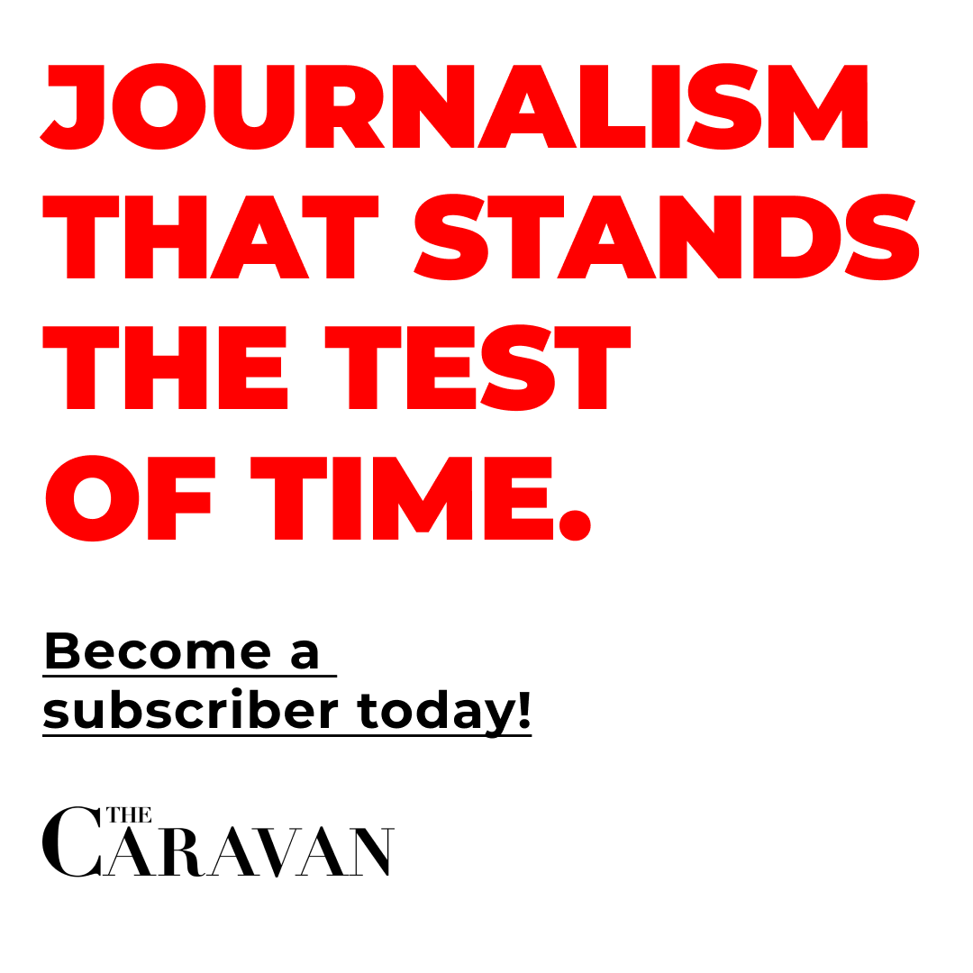 thecaravanindia's tweet image. Stories beyond the headlines. Commentary that challenges conventional wisdom.
The June 2025 issue of The Caravan is out now: caravanmagazine.in/magazine
Subscribe now to read and support journalism that stands the test of time.
caravanmagazine.in/subscribe