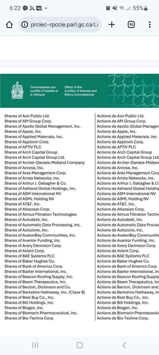 Additives_ca's tweet image. TO ALL THE IGNORANT, NON EDUCATED, LOW IQ SHEEP LIBERALS I HATE TO SAY IT BUT I TOLD YOU SO.
🤣🤣 How's it feel to be controlled and used?
Mark Carney disclosed holdings in a total of 573 publicly traded companies and financial instruments — an extraordinary number for someone…