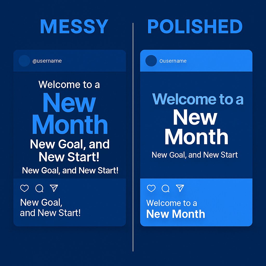 galibreelstudio's tweet image. Do your IG posts look messy or polished?United 

Want the secret? 👇
✅ Yes, I need this!
❌ No, messy is my vibe 😅

#TheGalibGroove #SocialMediaTips #InstagramDesign #VisualBranding #GrowthHacks