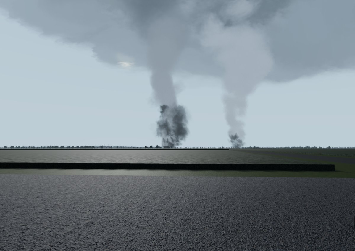 Tiv_interceptor's tweet image. Take a look at these tornadoes and the game!
GAME NAME: RTS chasing 
#tornadoes #Twisted