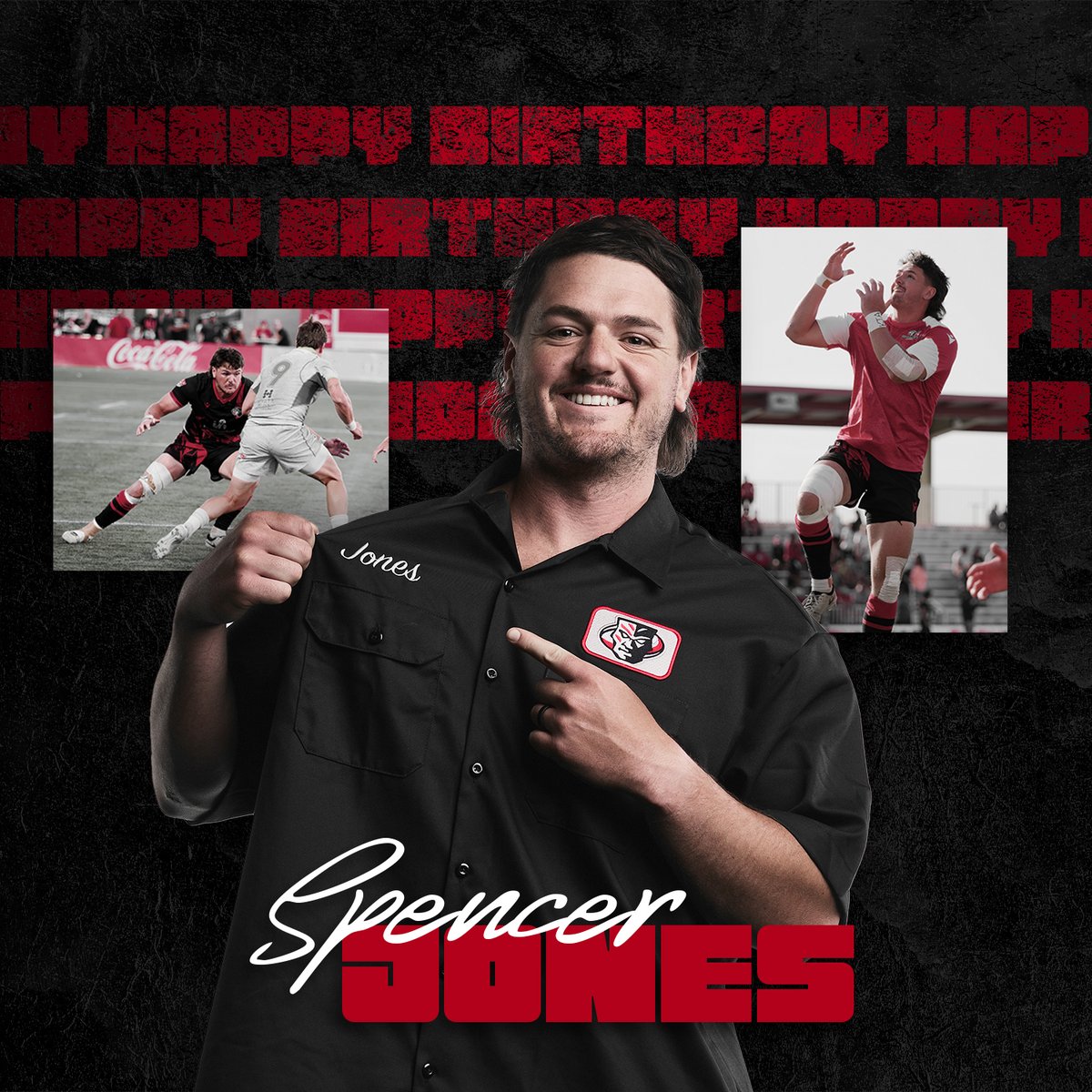 utwarriorsrugby's tweet image. Happy Birthday to Spencer Jones.
From locking down the midfield with the Warriors to rocking the maple leaf tomorrow with @RugbyCanada, he鈥檚 been putting in work.
Enjoy your day, Spencer.
#ForTheNation