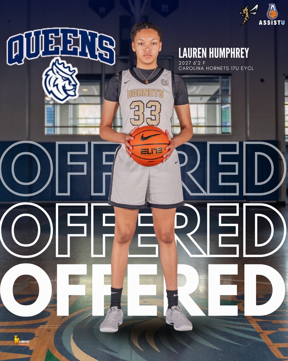 Lauren Humphrey (@lauren_hump32) on Twitter photo Blessed to receive an offer from Queens University! Thank you to <a href="/QueensWBB/">Queens (N.C.) Women’s Basketball</a> for believing in me!! Blessed to receive an offer from Queens University! Thank you to <a href="/QueensWBB/">Queens (N.C.) Women’s Basketball</a> for believing in me!!