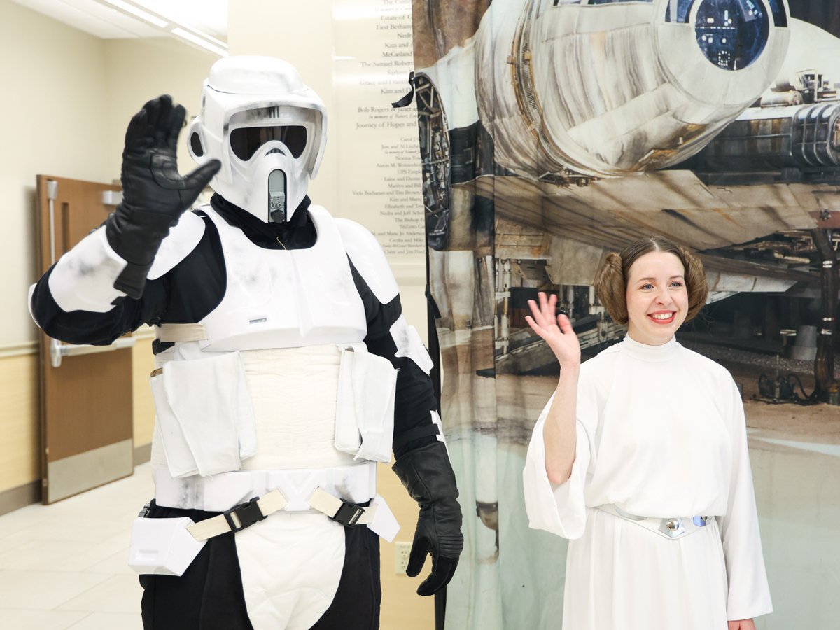 bethanychildrns's tweet photo. The Force was strong at Bethany Children’s yesterday! 🪐✨

@501stLegion stopped by to bring the world of @StarWars to patients and staff. 

We are so thankful for their visit and the smiles they brought! 

#BethanyChildrens #501stGarrison #StarWars https://t.co/UcVRsNer8k