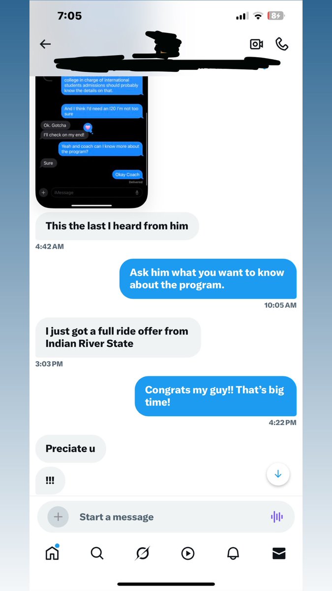 Trace Young (@traceyoung1) on Twitter photo When helping Athletes get to the next level, this has to be the best feeling! 🙏🏽
If you’re serious about playing at the next level DM me and I’ll help any way I can. 
#recruiting #unsigned #collegebasketball When helping Athletes get to the next level, this has to be the best feeling! 🙏🏽
If you’re serious about playing at the next level DM me and I’ll help any way I can. 
#recruiting #unsigned #collegebasketball