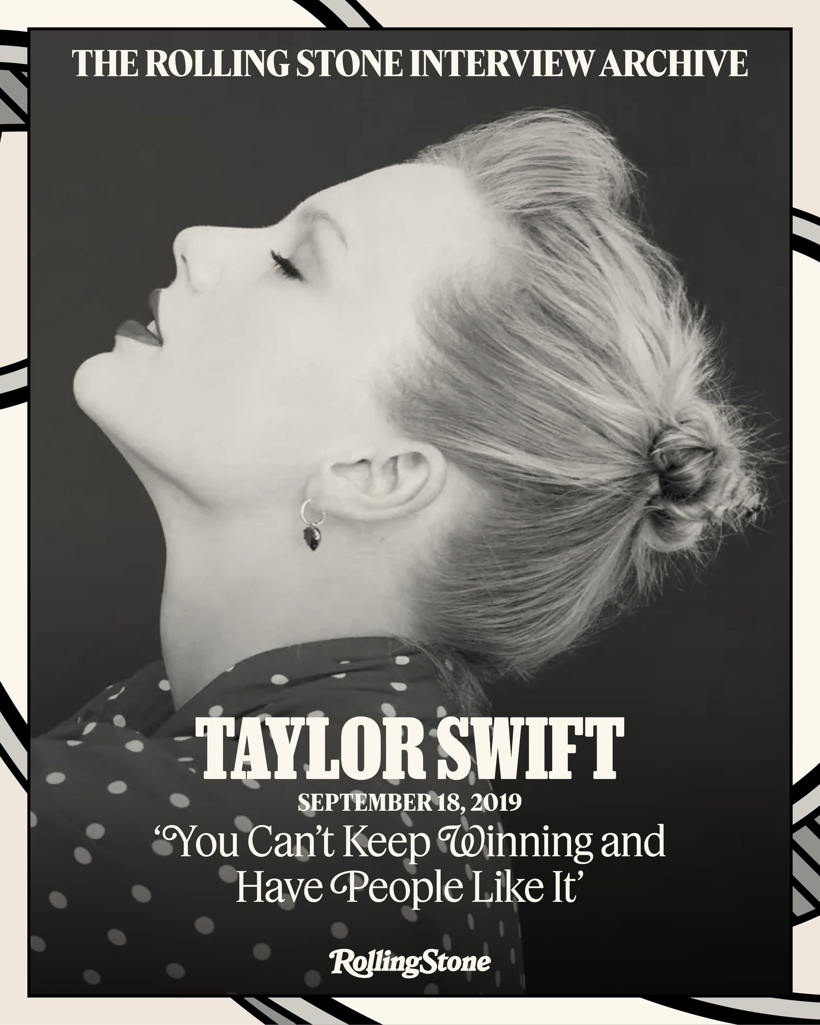 女性情報誌 TaylorSwift Rolling Stone 2019 Taylor Swift: The Rolling Stone Interview