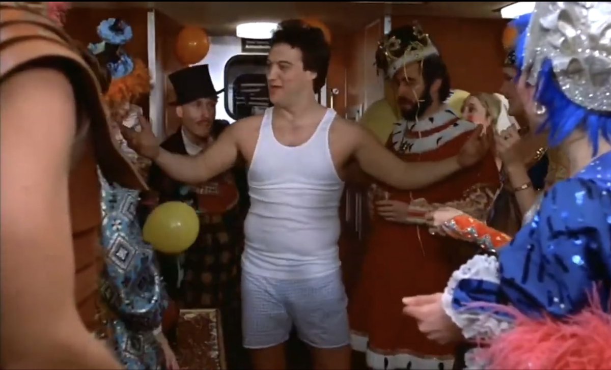 SelectWomanTaft's tweet image. Dude, I finally caught the COVID!😷
That’s like saying, “I just started watching The Wire”.
I’ve lost ten pounds; you should see me in my swimsuit.
I feel like Belushi in Trading Places:
“Hey, look what happened to me!”
@weirdmedicine