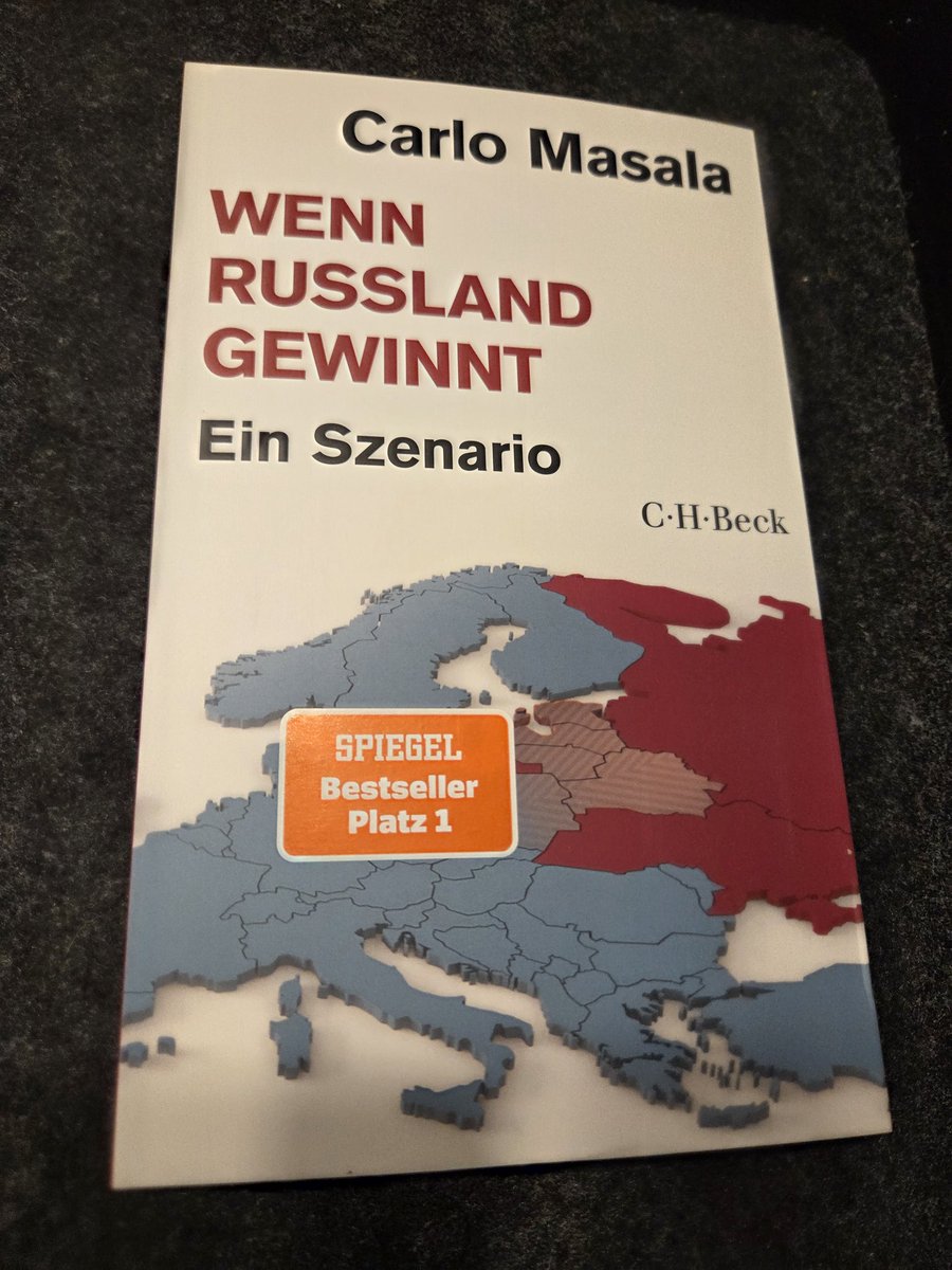 Der Spieß (@derspiess_kpfw) on Twitter photo Morgen geht's in den Urlaub.
Eine kleine Lektüre muss natürlich auch mit.
<a href="/CarloMasala1/">Carlo "Realism, Gedankenfetzen and Rants" Masala</a> Morgen geht's in den Urlaub.
Eine kleine Lektüre muss natürlich auch mit.
<a href="/CarloMasala1/">Carlo "Realism, Gedankenfetzen and Rants" Masala</a>