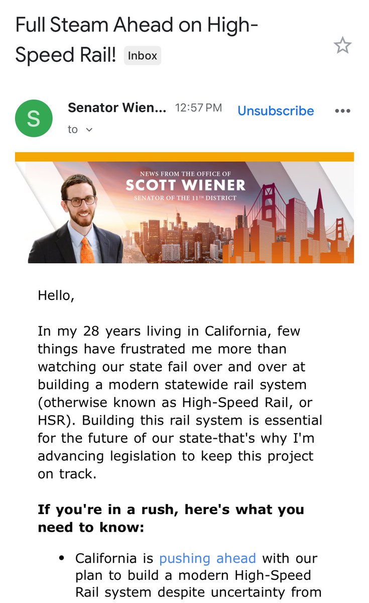 SebastianCaliri's tweet image. Somebody needs to tell him that the state has been building a money furnace, not high speed rail!