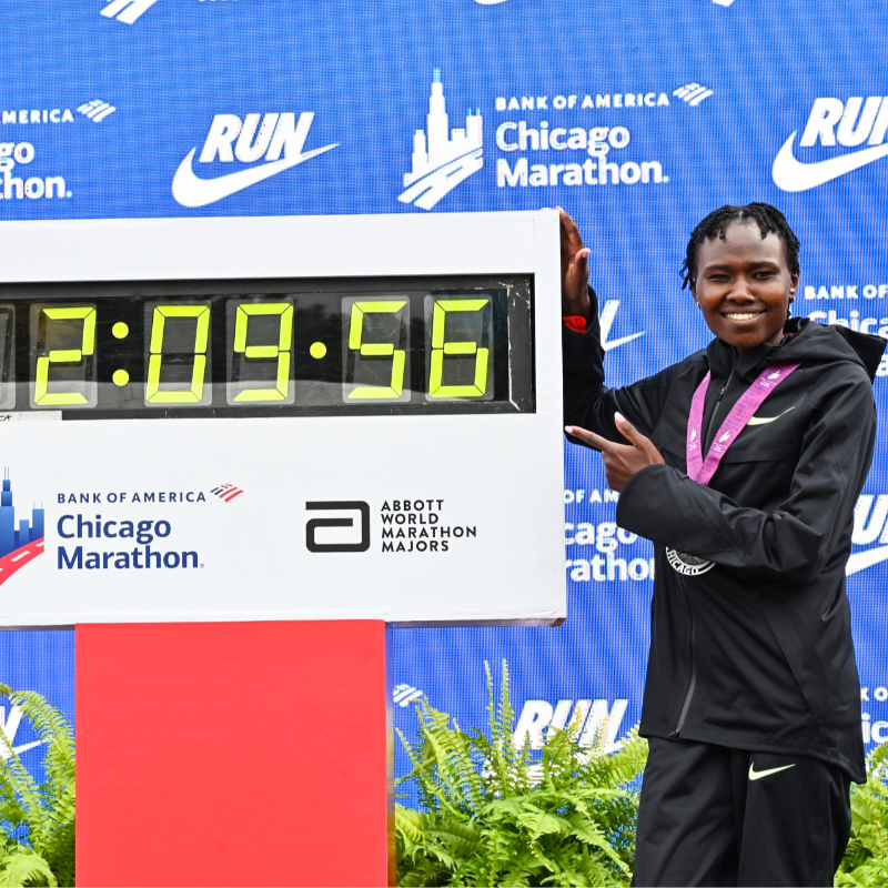 FOS's tweet photo. Kenyan marathon star Ruth Chepng’etich has been provisionally suspended after testing 190x over the limit for a banned diuretic.

Her 2024 Chicago Marathon win raised eyebrows—and now, serious questions.