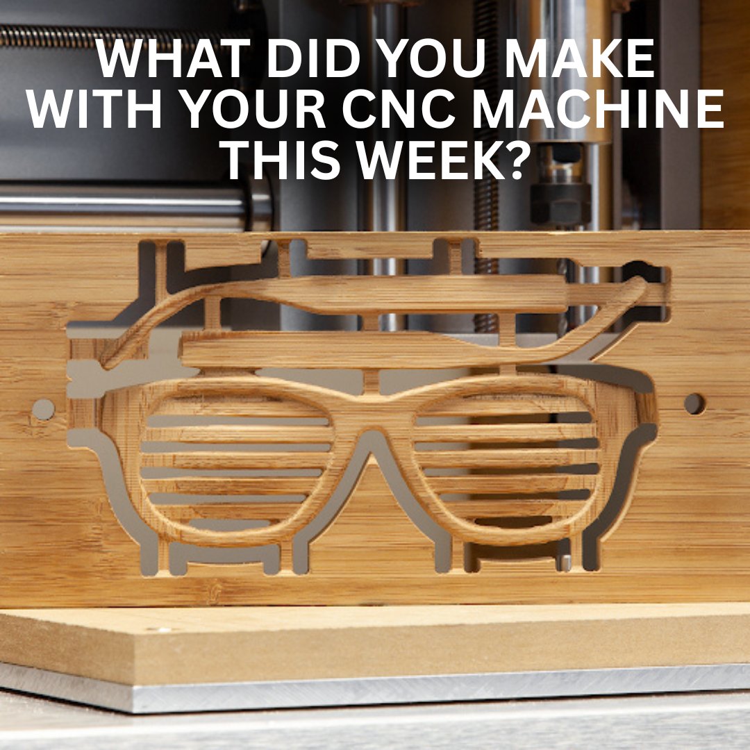 MatterHackers's tweet image. What did you make with your CNC this week? Share your latest creations and photos below—bonus points for unique ideas or cool backstories. Let’s inspire each other!
matterhackers.com/r/OdvvL5
#MatterHackers