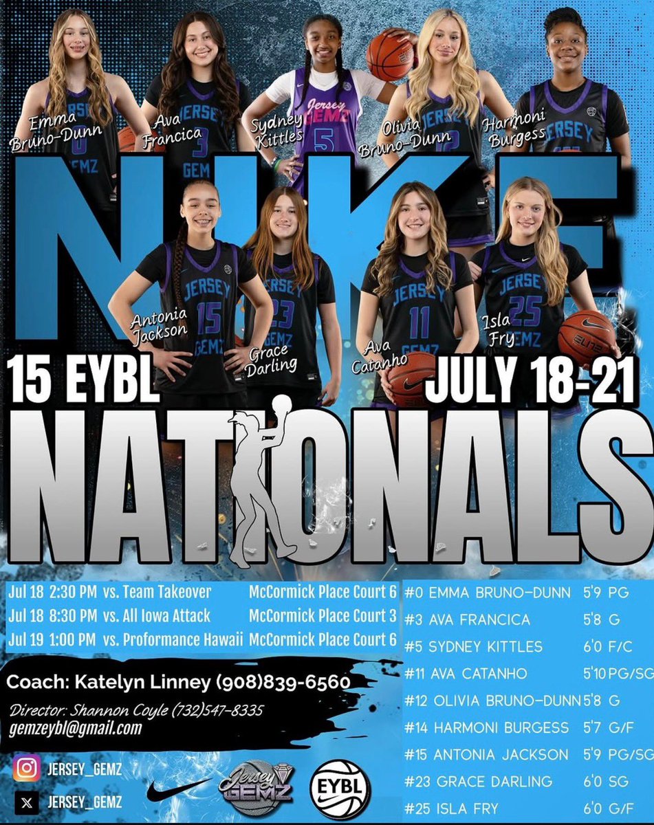 Coaches make sure y’all check out 2028 combo guard <a href="/HarmoniiB5/">Harmoni Burgess5</a> out in Chicago at Nike Nationals