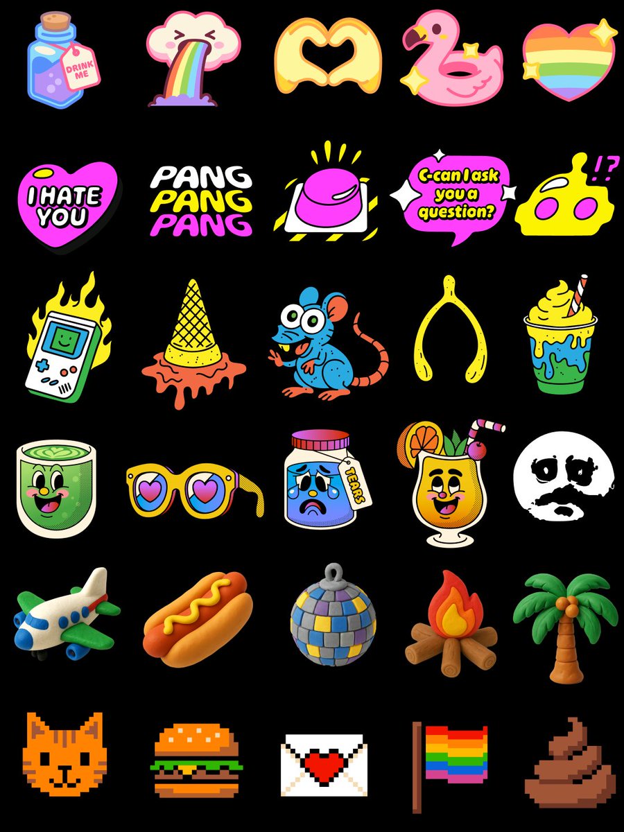 character_ai's tweet image. What's been your favorite Sticker of the Summer... so far?
......and if you say the Rizzy Glizzy, well, we can't argue with that 🌭
