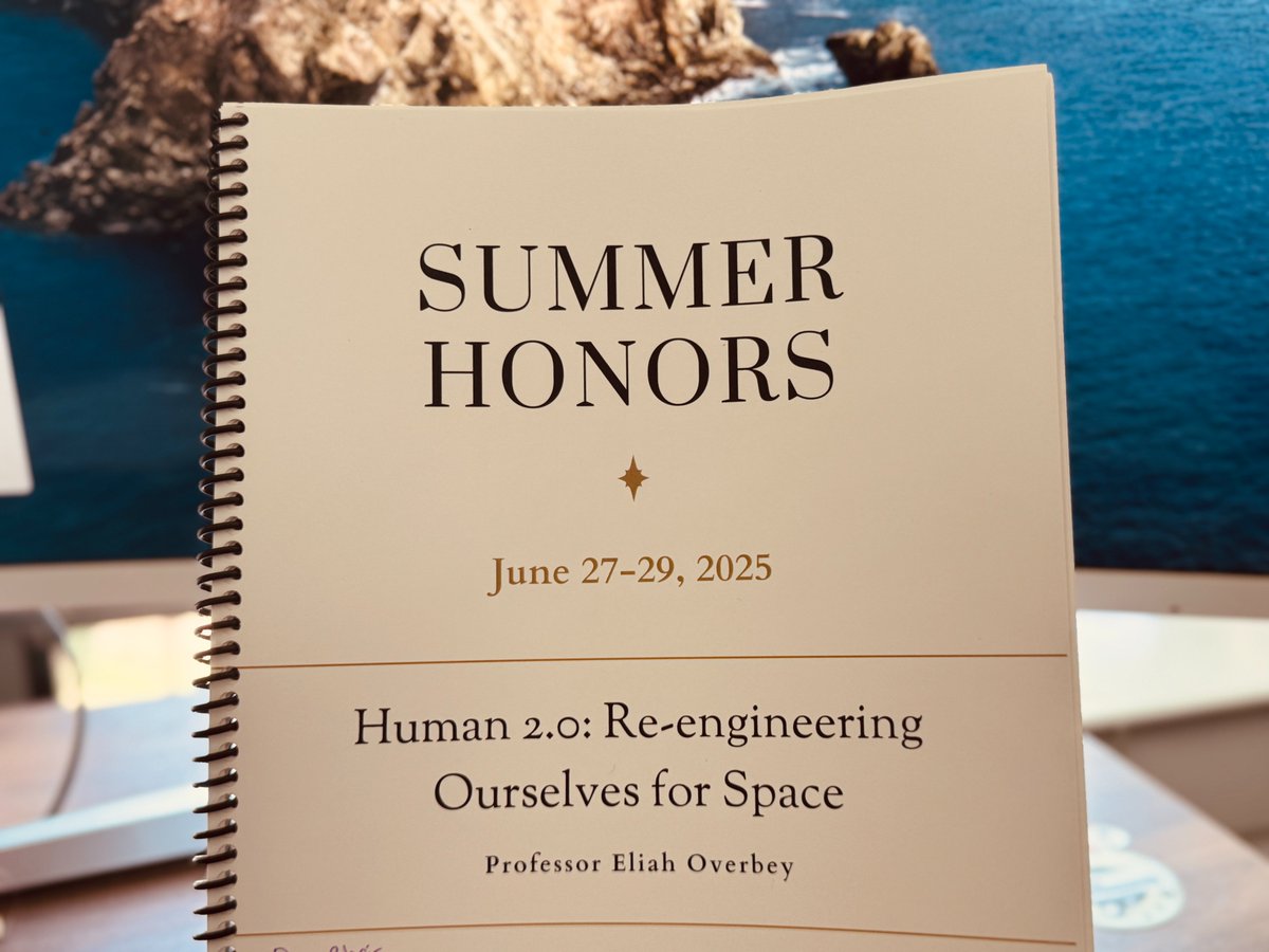 EliahOverbey's tweet image. I had the privilege of teaching an exceptional group of high school students earlier this summer at the @uaustinorg Summer Honors Program.
Thank you @mason_lab for writing The Next 500 Years! It provided an excellent framework for discussing space colonization and genetic…