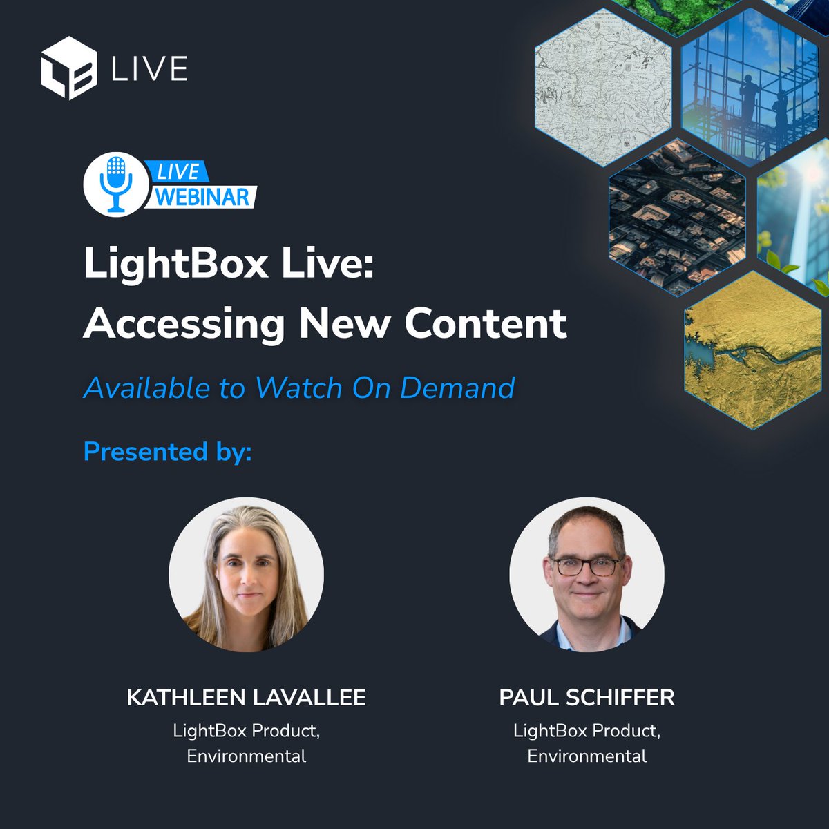 LightBox Live: Accessing New Content is now available on demand!
Take a look at what's coming up in the platform and learn how to make the most of new data like assessor records and historical fire incident information. Join the <a href="/LightBoxRE/">LightBox</a> product team, Kathleen Lavallee and