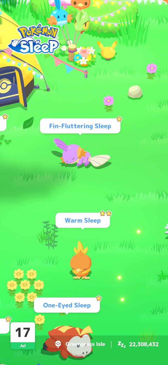 uhatedahlia's tweet photo. #PokemonSleep2nd It happened!! https://t.co/8pbHYhSoPF
