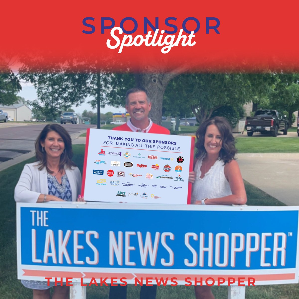 Thank you so much to The Lakes News Shopper for being a Making Waves for Children sponsor! We are so appreciative of your contribution!