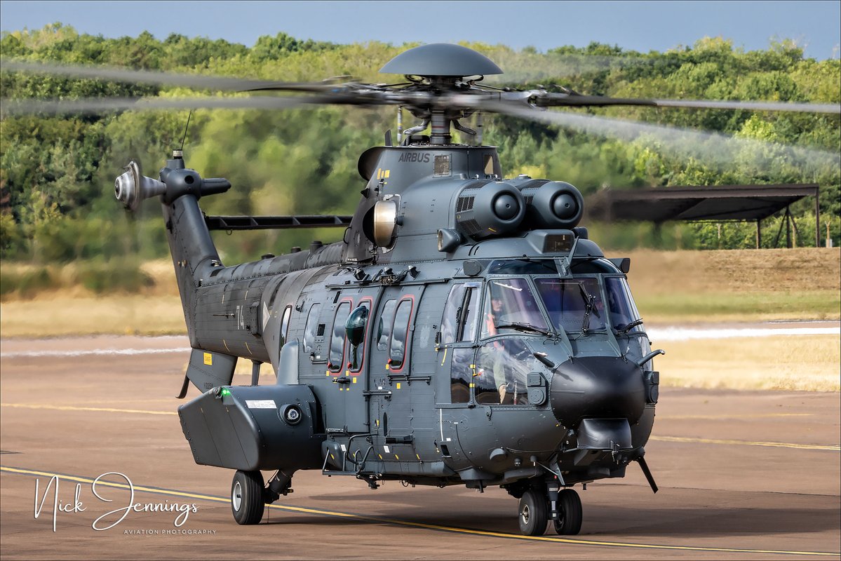darealnjennings's tweet image. Not a classic arrivals day at RIAT today, weather was mixed and most of the highlights arrived yesterday. However, I've always been a big fan of the Puma family and it was great to see this Airbus Helicopters H225M of the Hungarian Air Force.