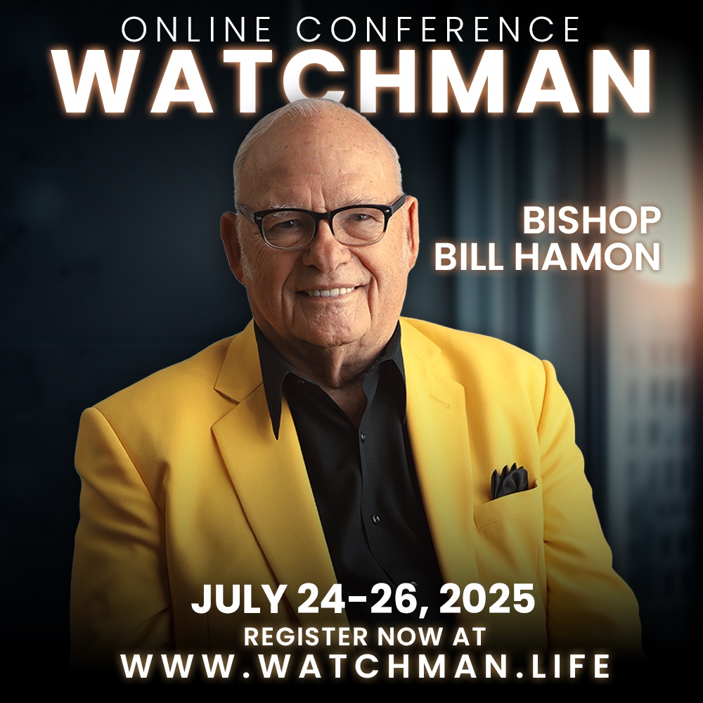ciministries's tweet photo. 🔥 For over 70 years, Bishop Bill Hamon has been pioneering prophetic ministry across the globe. Now, he's sounding the alarm for a new generation of Watchmen.

📅 July 24–26, 2025 | Online
📍 Register now https://t.co/0kFtOZhtKH

#Watchman2025 #BishopBillHamon #PropheticLegacy https://t.co/LbWBz8XMRF