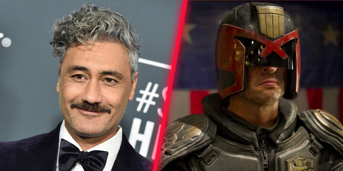 ThatHashtagShow's tweet image. Taika Waititi is taking on Judge Dredd!
Full story: thathashtagshow.com/movie-news/tai…