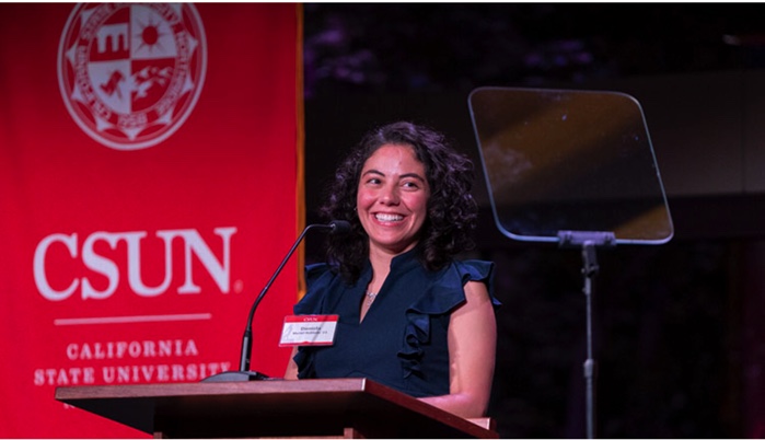 csunorthridge's tweet image. “It reminded me that I wasn’t alone on this journey—that a community of people, including many of you here tonight, believed in me and wanted to see me succeed.” #CSUN
🔗 brnw.ch/21wUeiC