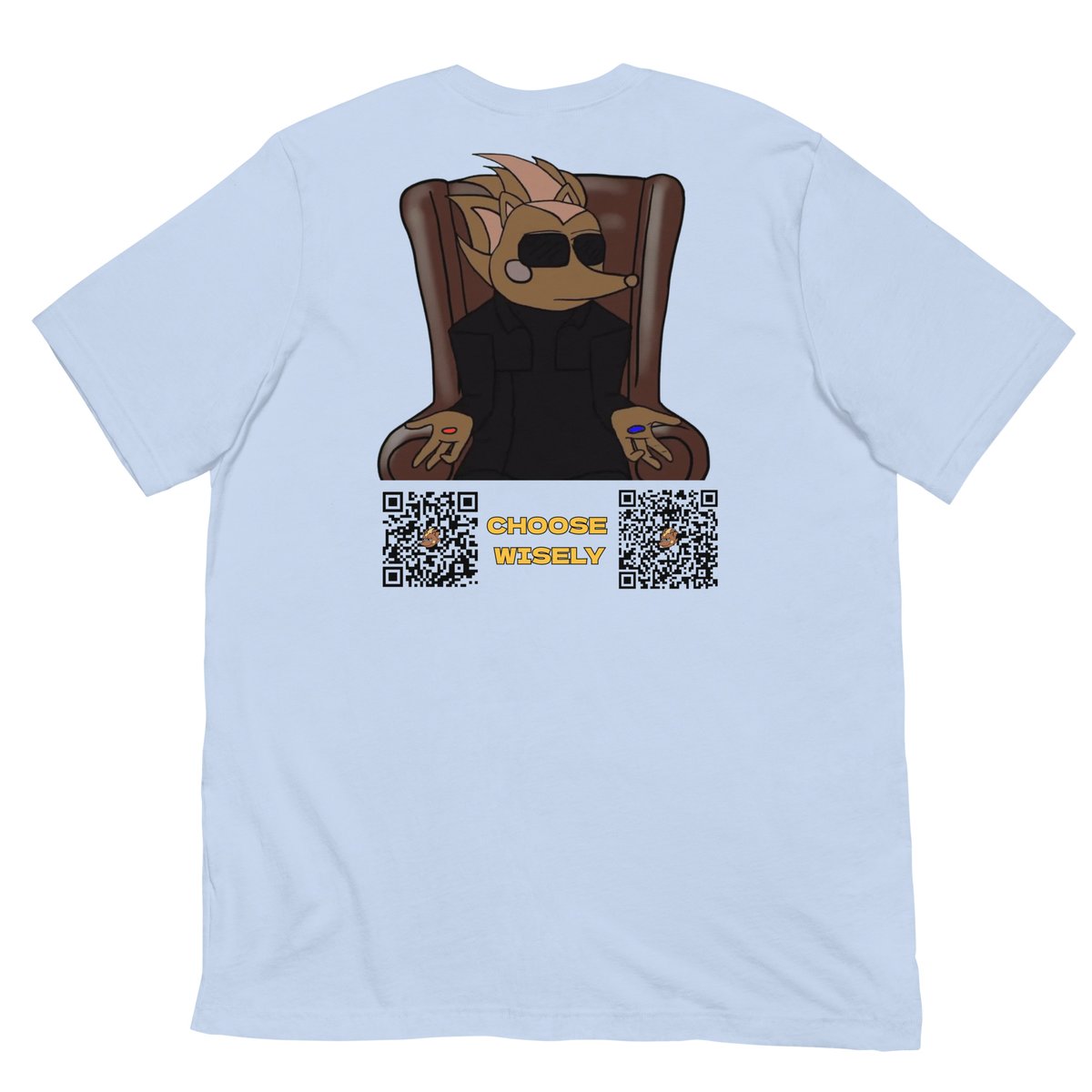 HegeCoin's tweet photo. Red or blue pill, Hegends?

The choice is yours... and wear on your chest!

Grab a "Matrix Your Choice" tee here: https://t.co/3OuluQHDF2 😉

#HegeMerch https://t.co/2RkjKxouf9